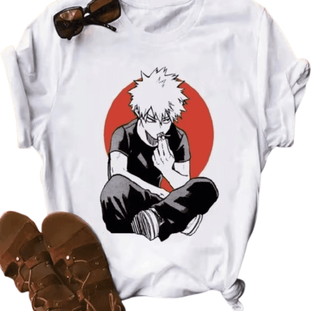 My Hero Academia Katsuki Bakugo Anime T-Shirt