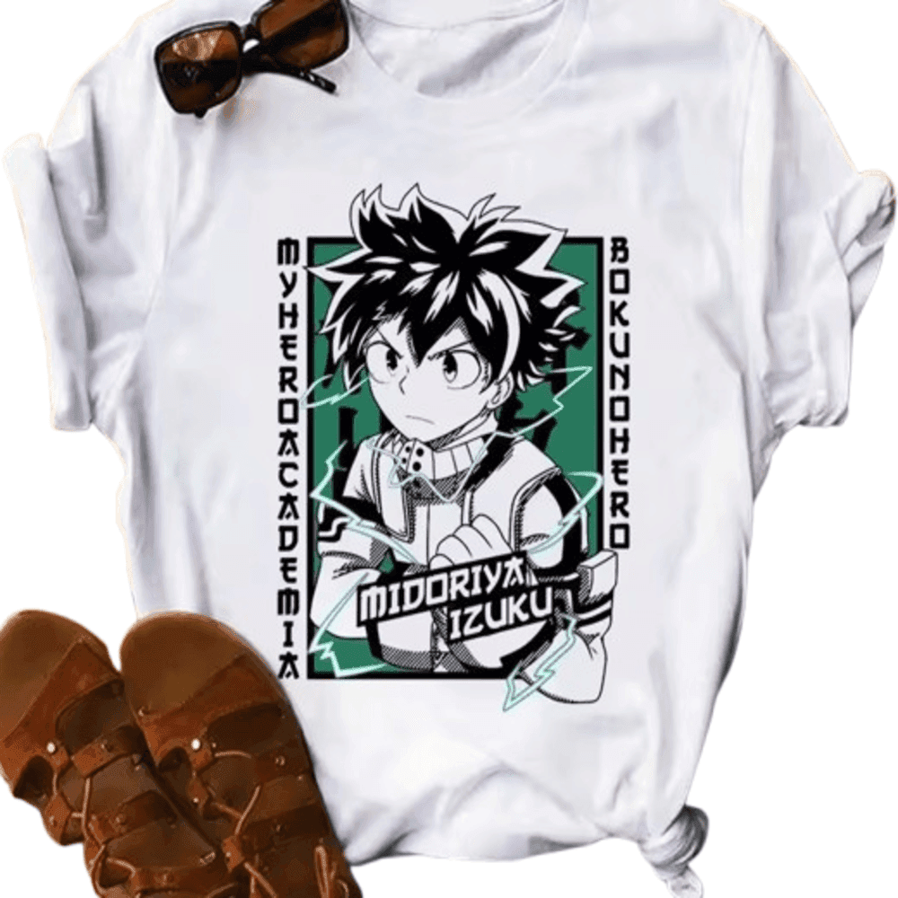 My Hero Academia Izuku Midoriya Anime T-Shirt