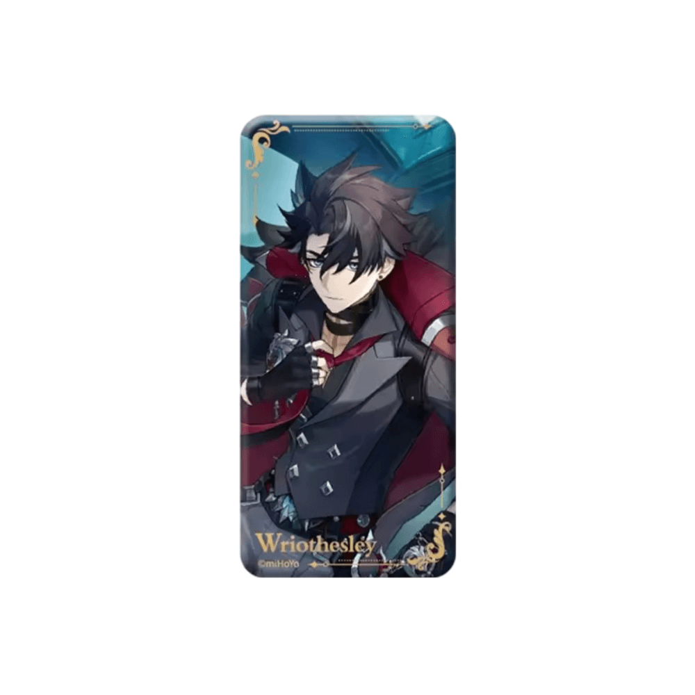 Genshin Impact Wriothesley Anime Badge