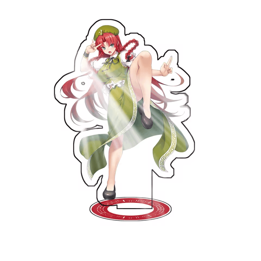 Anime Touhou Project Hong Meiling Acrylic Stand