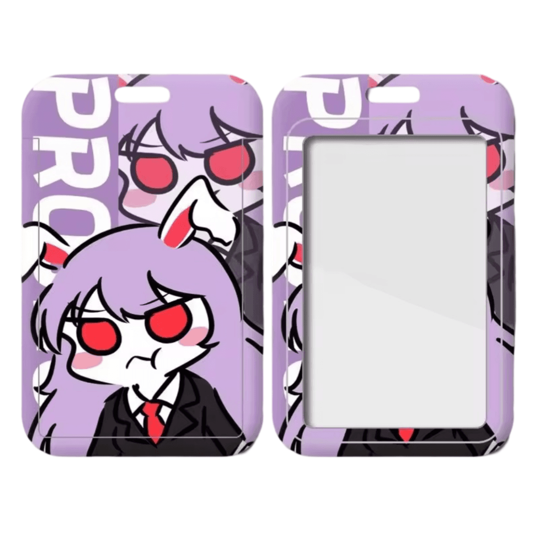 Anime Touhou Project Reisen Udongein Inaba Ferrule Access Card Holder