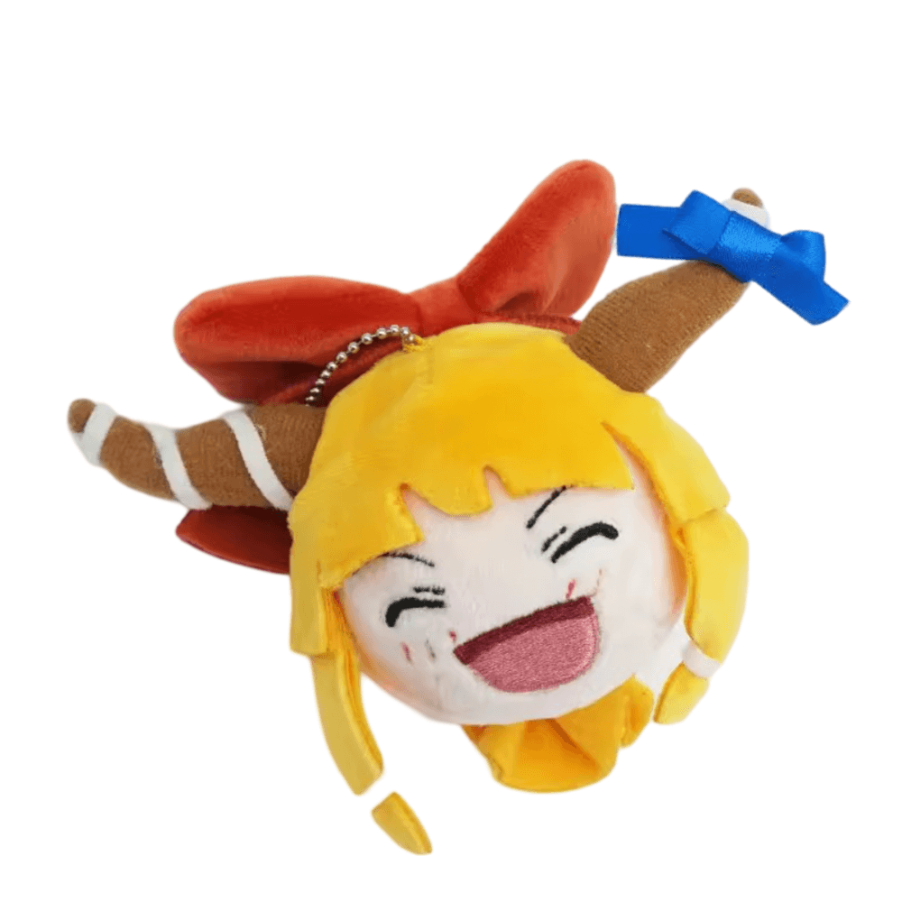 Anime Touhou Project Suika Ibuki Plush Keychain